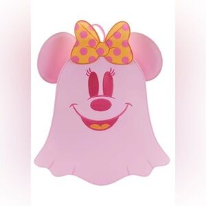 Loungefly Disney Pastel Ghost Minnie Glow in The Dark Mini Backpack